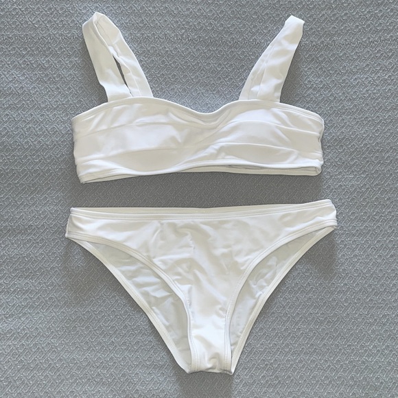 Other - White bikini swimsuit, M